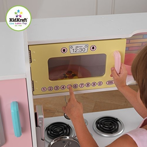 Imagen 9 de 12 de Kidkraft Uptown Pastel Kitchen Playset.