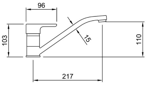 Cocina Combo Bacha Simple Johnson Zn52 Griferia Dique Monoco