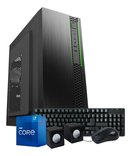 Torre Pc Computadora Intel Core I7 16gb Ddr4 480gb Ssd Wifi