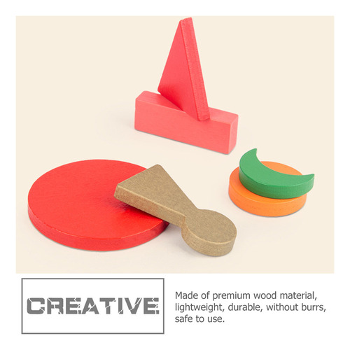 Material Didáctico Montessori De Madera Para Preescolar