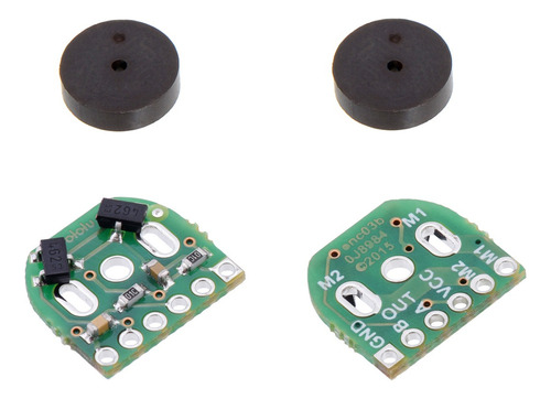 Par Encoders Magnéticos Pololu 2,7-18v Micromotores Arduino