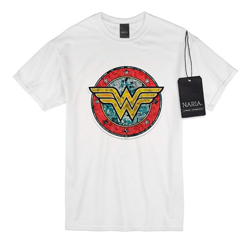 Remera Niño Wonder Woman Imagen Dibujo Art Logo  - Psww7