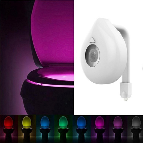 Luz De Inodoro Que Cambia De Color Luz De Inodoro Activada P