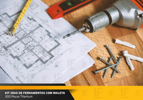 Imagem 4 de 5 de Kit Jogo De Ferramentas 340 Peças Maleta Multiuso