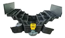 Comprar Maleta De Pesca 6 Bandeja Articuladas Porta Copos Hi Estojos Cor Preto