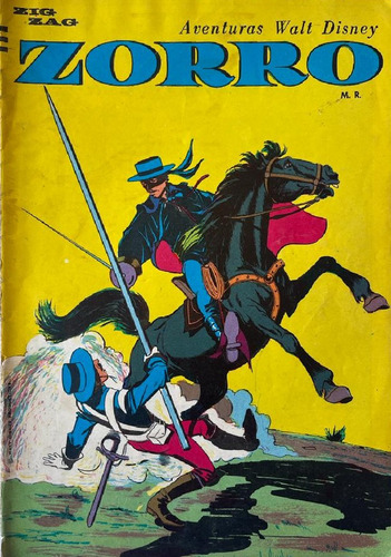 Revista Cómic Aventuras De Walt Disney El Zorro N°73 (aa840