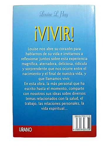 Vivir Reflexiones Sobre Nuestro Viaje Por La Vida (Usado)