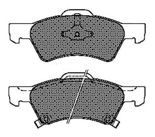 Pastilla De Freno Dodge - Chrysler Town & Country 01/ Delant