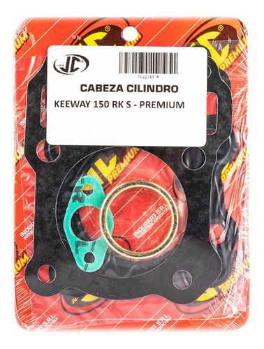 Junta Tapa Cilindro Keeway Rk S 150 Premium Juntas Jc