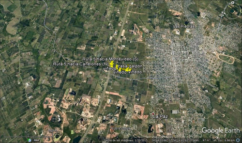 Terreno 9 Hectáreas Ruta 5 Km 22