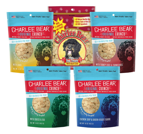 Charlee Bear Original Crunch - Paquete Variado De Golosinas 