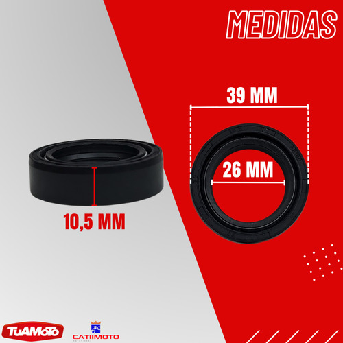 Juego De Retenes De Horquilla Para Honda Cg 150 Titan Catii
