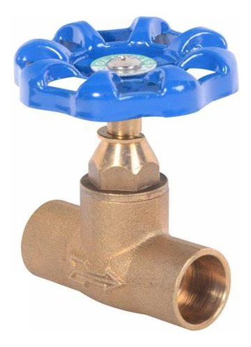 Llave De Paso So-so 3/4 '' Bronce Manilla Mariposa Stretto