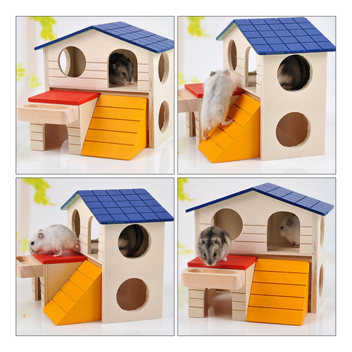 Chinchilla Bunny Toys Hamster House