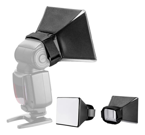 Difusor Mini Softbox Para Flash De Camaras 10x13