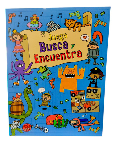Libro Infantil De Actividades Juega Busca Y Encuentra