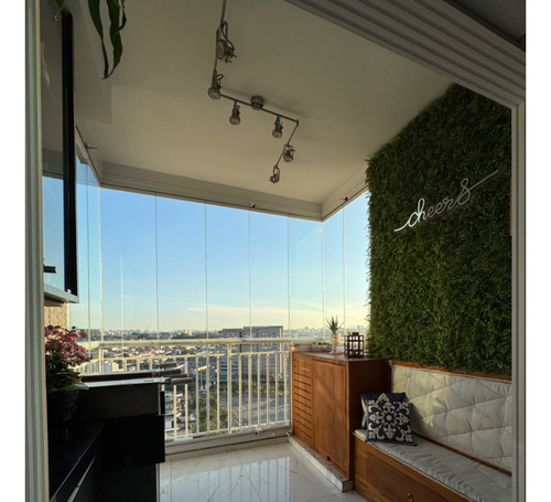 Apartamento Mobiliado Com Vista Deslumbrante | Último Andar | 2 Dorms + Varanda Gourmet | Bairro Cerâmica - São Caetano Do Sul - Porteira Fechada