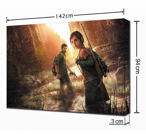 Cuadro Ellie Y Joel The Last Of Us  94x142cm