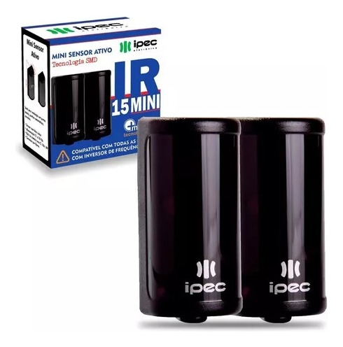 Sensor Barreira Ativo Fotocélula Ir 15 Mini Digital Infra