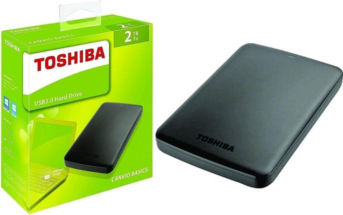 Disco Duro Externo 2tb Toshiba Canvio Basics Nuevo Sellado