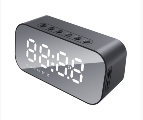 Radio Reloj Despertador Con Altavoz Bluetooth 4.2 Hv-m3