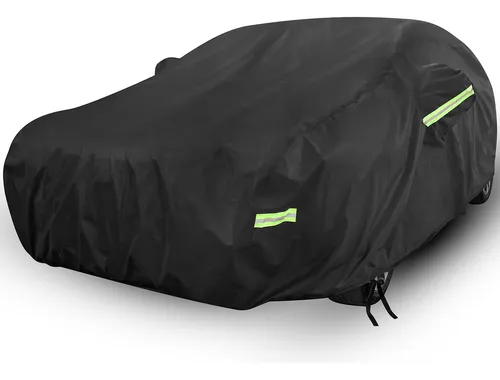 comprar Funda Impermeable Para Automóvil Todo Clima, Negro, Para Int
