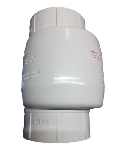 Valvula Check Pvc 4 Pulgadas Tipo Columpio Cedula 40