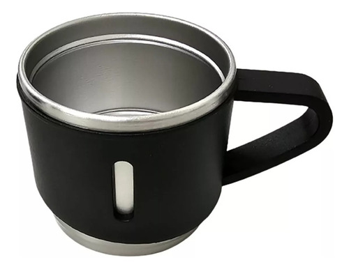 Termo Acero Discovery 500 Ml Termico Frío Calor Mate Cafe Negro