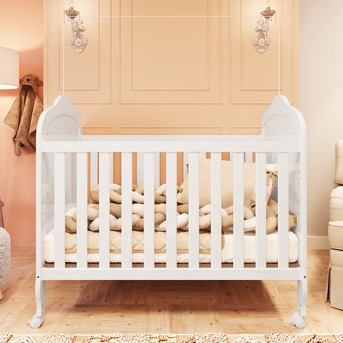 Peroba Elô Berço Americano Uli Peroba Mdf Cor Branco