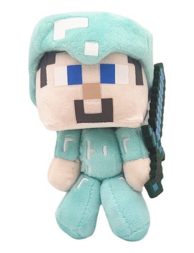 Muñeca Minecraft Muñeca De Peluche De Juguete 17cm Steve