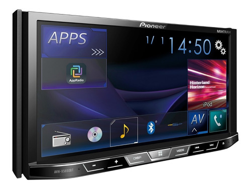 Imagen 1 de 5 de Stereo Pioneer Avh-x5850bt Display Touch 7´´ Audio Car Mp3