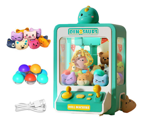 Jogo De Arcade Da Máquina Da Garra, Brinquedo Dos Azul