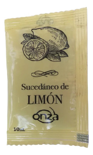 Limón Onza Sucedáneo 10 Ml 300 Sachet.