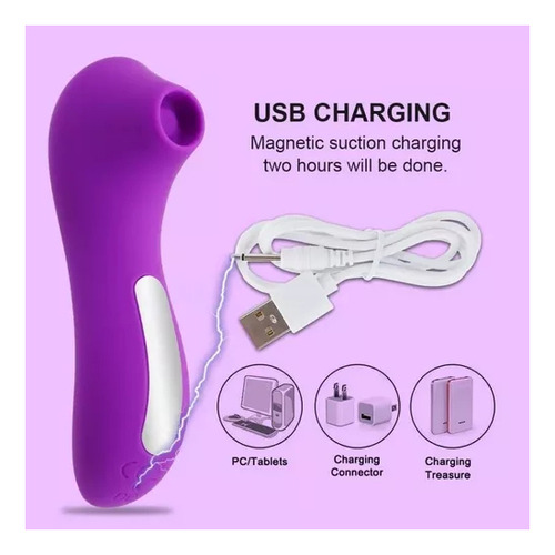 Vibrador del clítoris femenino, ventosa, estímulo de vacío