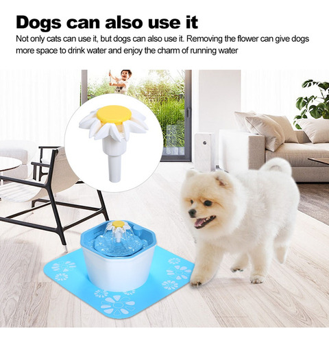 Automática Gato Agua Fuente Eléctrico Para Mascotas Bebedor