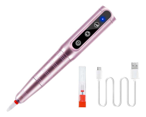 Máquina De Pedicura De Manicura Portátil Kit De Lima De