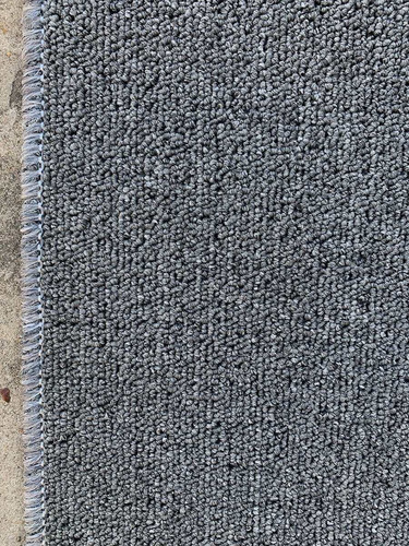 Alfombra Carpeta Gris Medio 100x150 Cm Kreatex