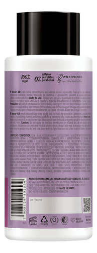 Inoar 4d - Shampoo 400ml
