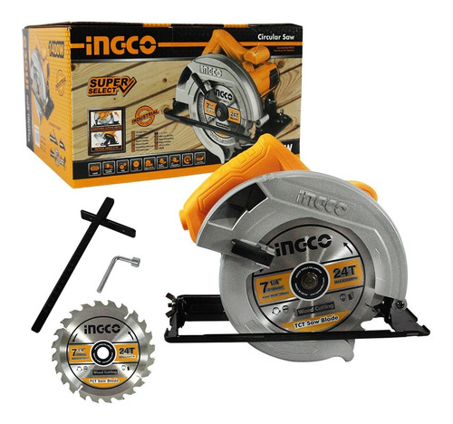 Sierra Circular Eléctrica Ingco 7-1/4 ´´(184mm) 1400 W 120 V