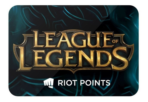 Tarjeta League Of Legends Valorant Riot Point Gift Card (10)