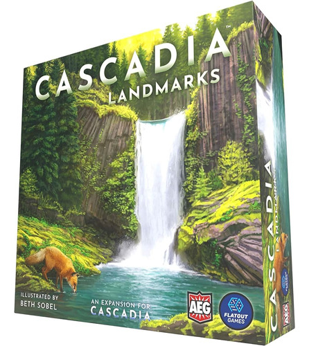 Aeg: Cascadia Landmarks - Expansión, Juego De Mesa De Coloca