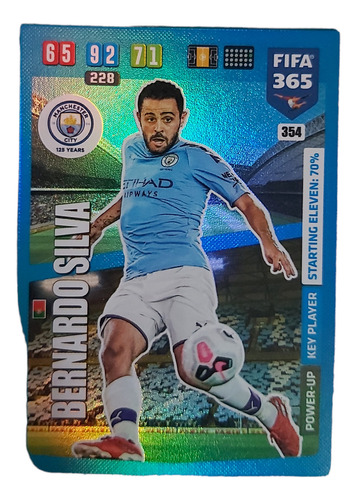 Carta Bernardo Silva Key Player Adrenalyn Fifa 365 2020