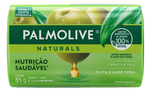 Sabonete Palmolive Hidratação Saudável Oliva 85g C/3 Wxz