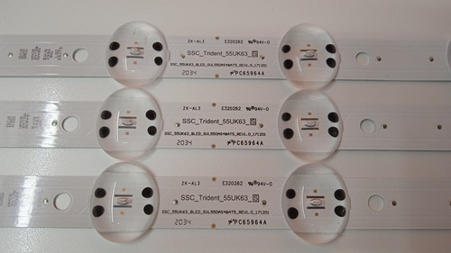 Kit De Barras De Leds Para Pantalla Lg 55um7500ua (Usado)