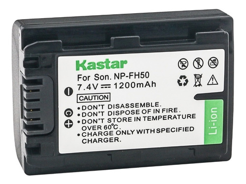 Batería Kastar Np-fh50 P/sony Np-fh30 Np-fh40 Np-fh50 
