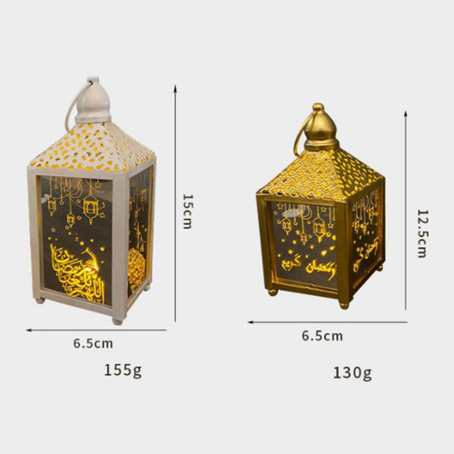 Ramadan Linterna Colgante Luces Luz Cálida Blanco S