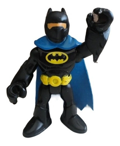 Mini Figura Batman Semi Articulable Perfecto Estado Unica   