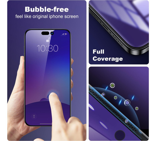 Wsken Protector De Pantalla De Privacidad Para Iphone 15 De