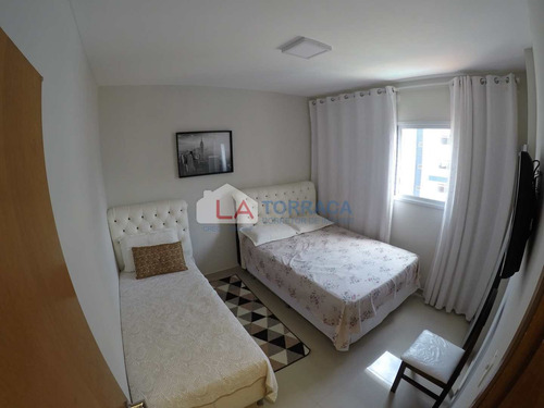 Ref. 13589 - Apto Semi Mobiliado - Vista Mar - Ocian - Financia - V13589