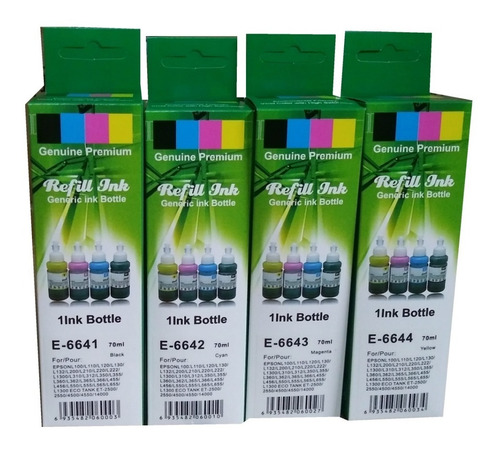 Epson L365 Tinta Compatible Negro/magenta/cian/yellow